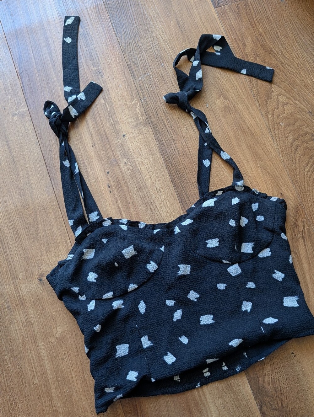 Audrey 3 + 1 Polka dot top